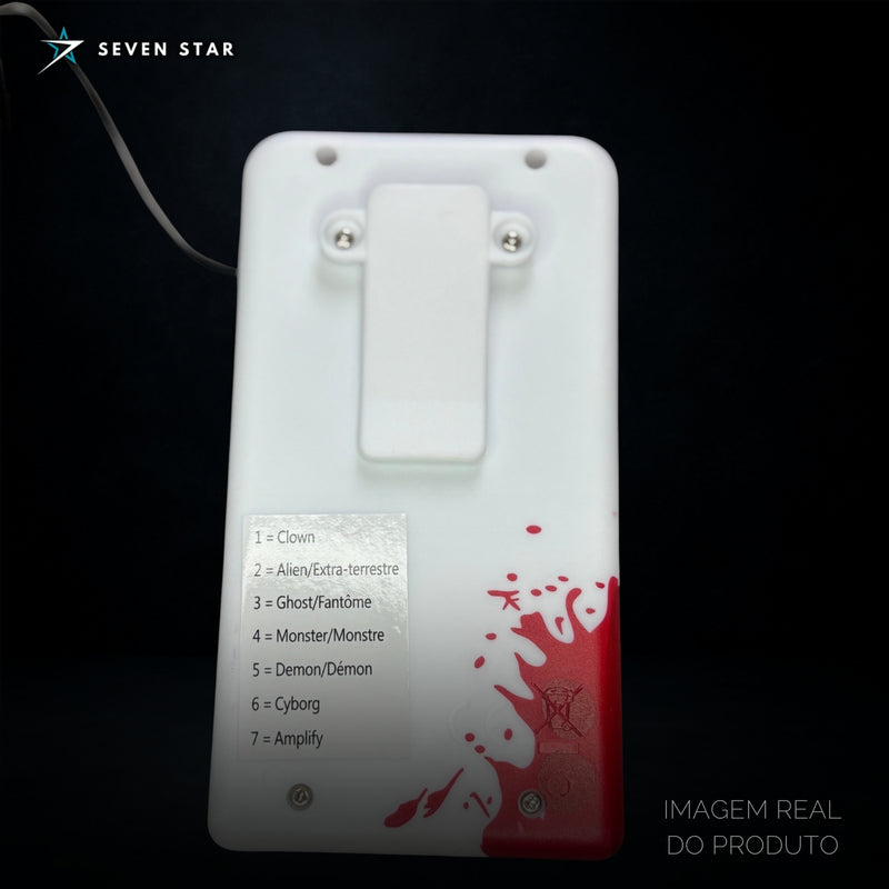 Modificador de Voz Ghost face - Cinematográfico Premium