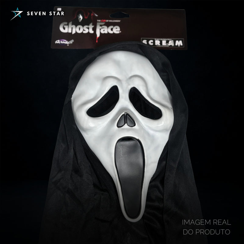 Máscara Ghost Face® Clássica - Original Fun World