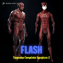 Conjunto Completo Flash - injustice 2 ( Traje Cosplay )