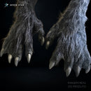 Máscara e Luvas Lobisomem Realista – Edição Cinematográfica Seven Star Cosplay Premium