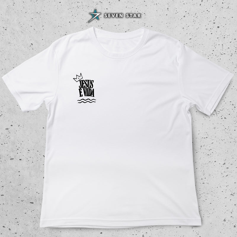 T-shirt White Premium João 5:24 - Seven Star