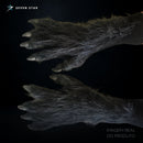 Máscara e Luvas Lobisomem Realista – Edição Cinematográfica Seven Star Cosplay Premium