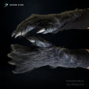 Máscara e Luvas Lobisomem Realista – Edição Cinematográfica Seven Star Cosplay Premium