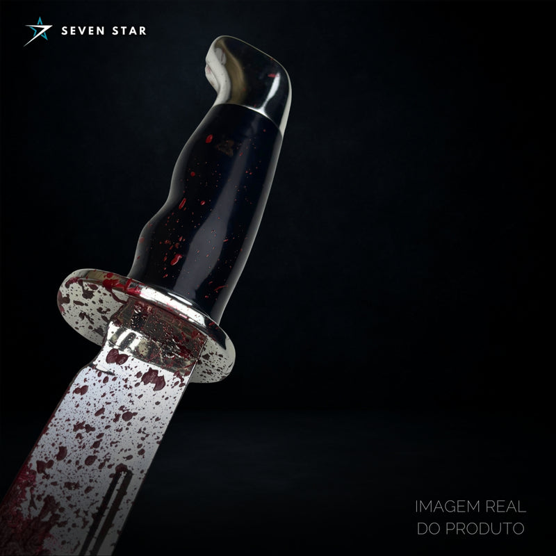 Faca Ghost Face Cinematográfica ( Clássica & Sangue Realista ) - FunWorld