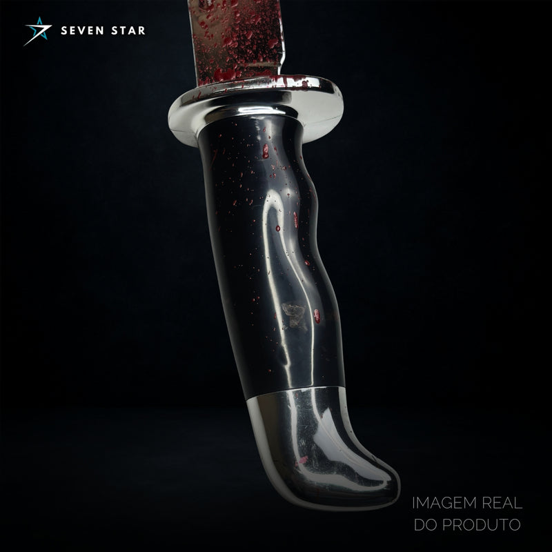 Faca Ghost Face Cinematográfica ( Clássica & Sangue Realista ) - FunWorld