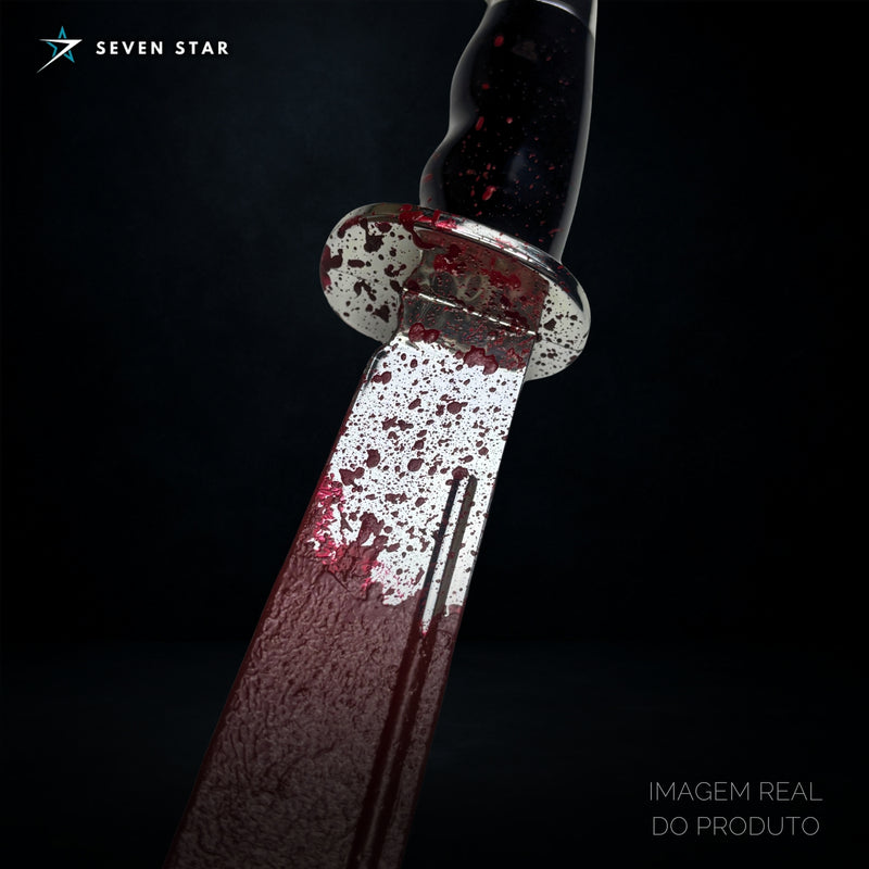 Faca Ghost Face Cinematográfica ( Clássica & Sangue Realista ) - FunWorld