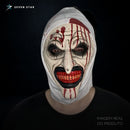 Máscara Cinematográfica Art The Clown Terrifier – Edição Realista Seven Star Cosplay Premium