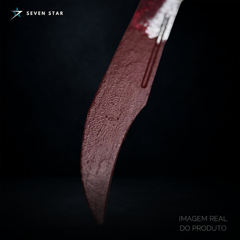 Faca Ghost Face Cinematográfica ( Clássica & Sangue Realista ) - FunWorld