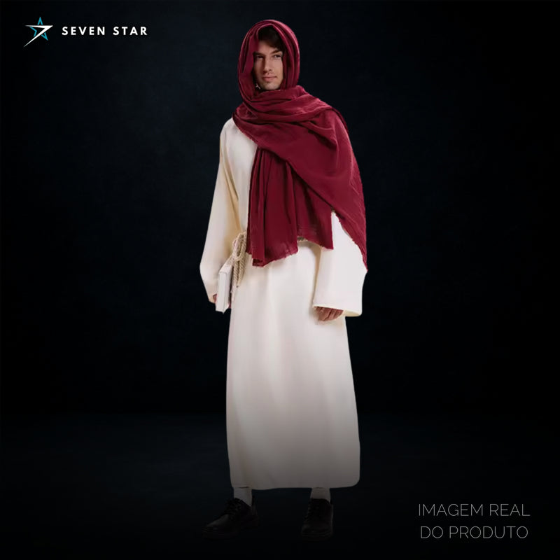 Manto Premium Jesus Cristo – O Cordeiro de Deus, Luz do Mundo