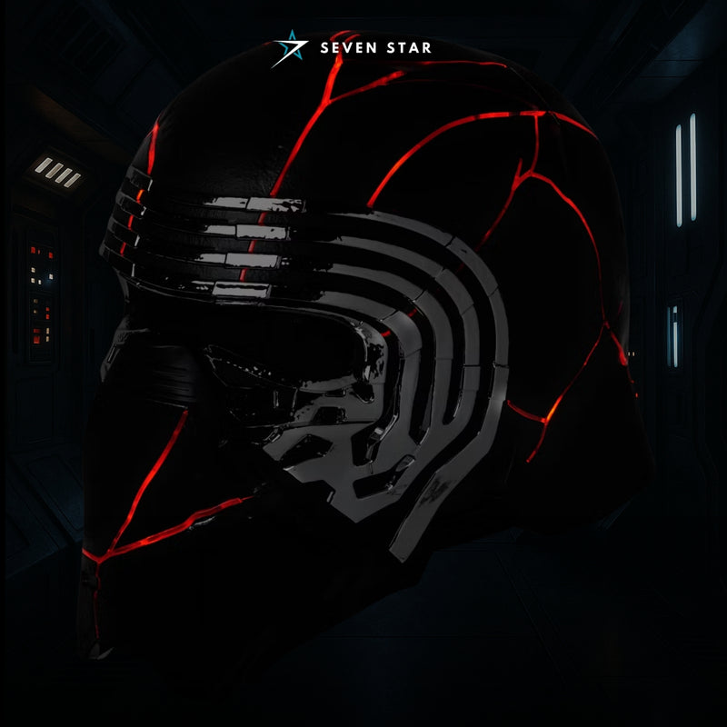 Kylo Ren Reforged – Capacete Cinematográfico (Seven Star)