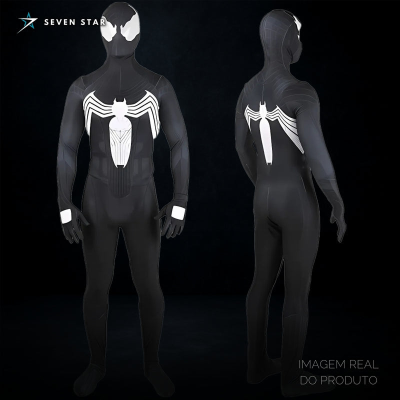 Traje Exclusivo Homem Aranha Simbionte Venom - Seven Star