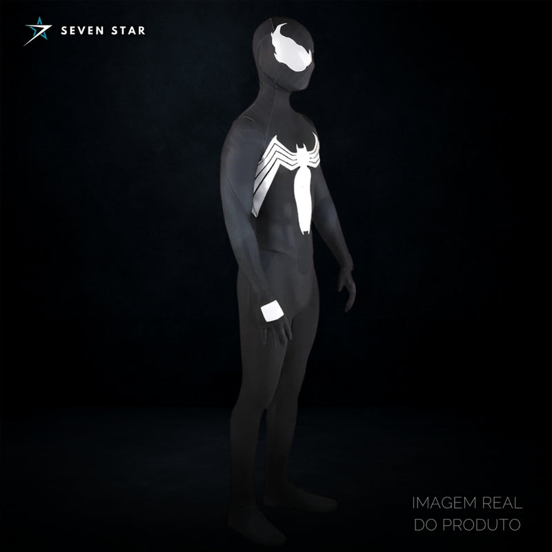 Traje Exclusivo Homem Aranha Simbionte Venom - Seven Star