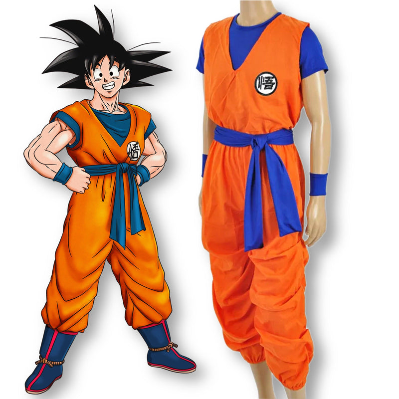 Conjunto Completo Goku Cosplay - Seven Star