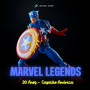 Capitão América Marvel Legends 20 Anos – Hasbro | Edição Comemorativa Series 1