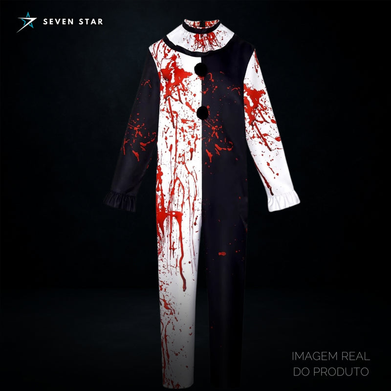 Máscara Cinematográfica Art The Clown Terrifier – Edição Realista Seven Star Cosplay Premium