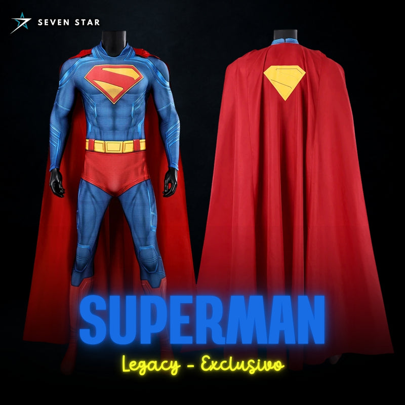 Cosplay Superman Legacy Cinematográfico Exclusivo –  Sola Integrada