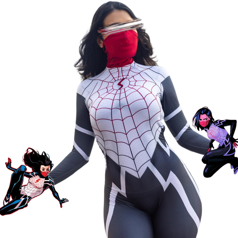 teia de seda cosplay silk spider