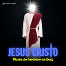 Manto Premium Jesus Cristo – O Cordeiro de Deus, Luz do Mundo