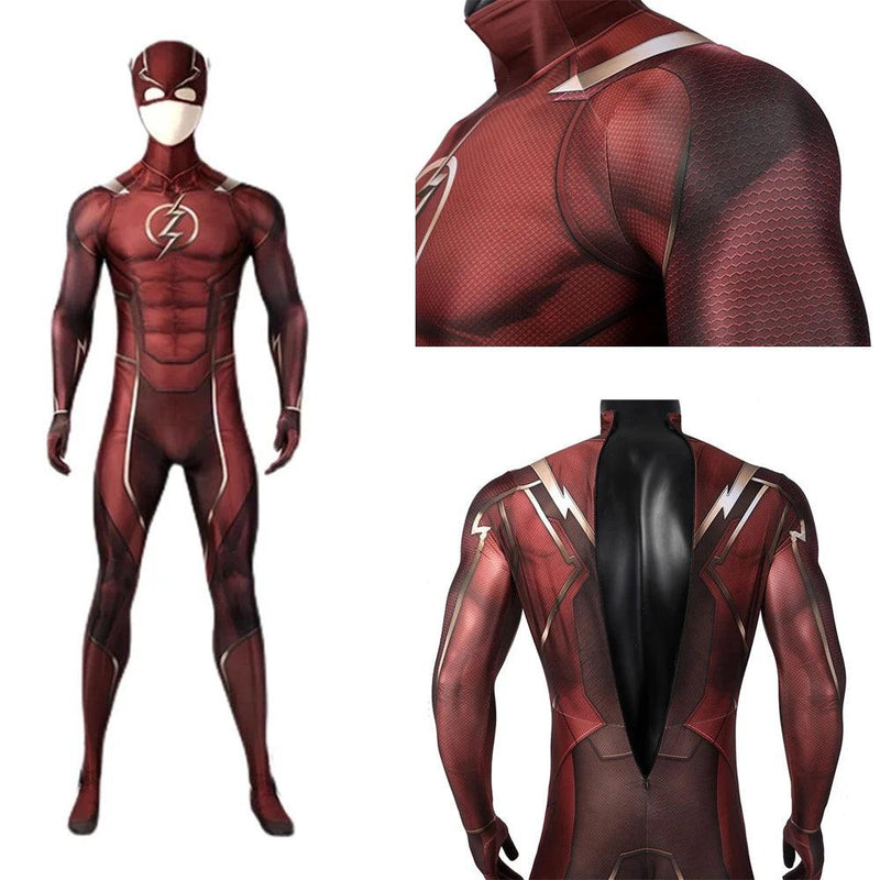 Conjunto Completo Flash - injustice 2 ( Traje Cosplay ) - Seven Star