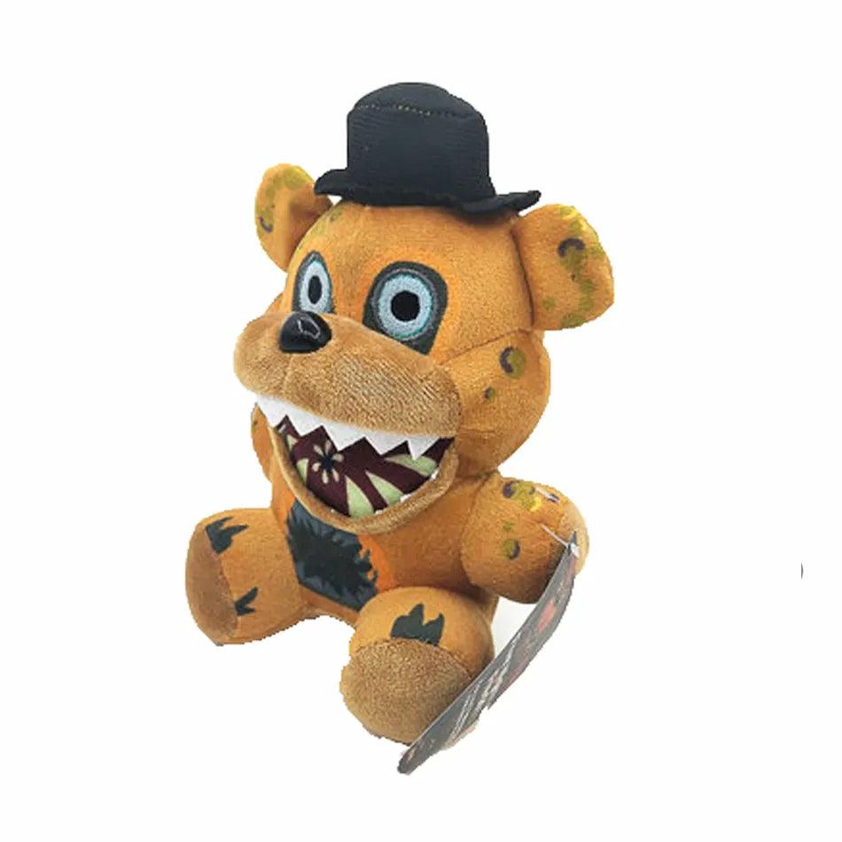 18cm FNAFs Plush Toys Fazbear Nightmare Fredbear Golden Freddy