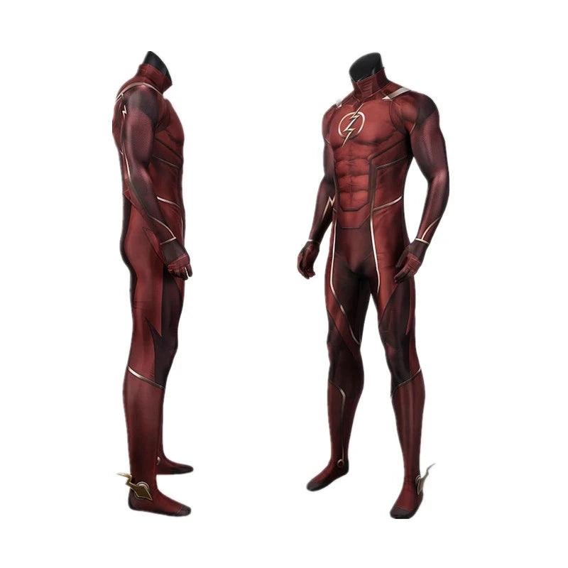 Conjunto Completo Flash - injustice 2 ( Traje Cosplay ) - Seven Star