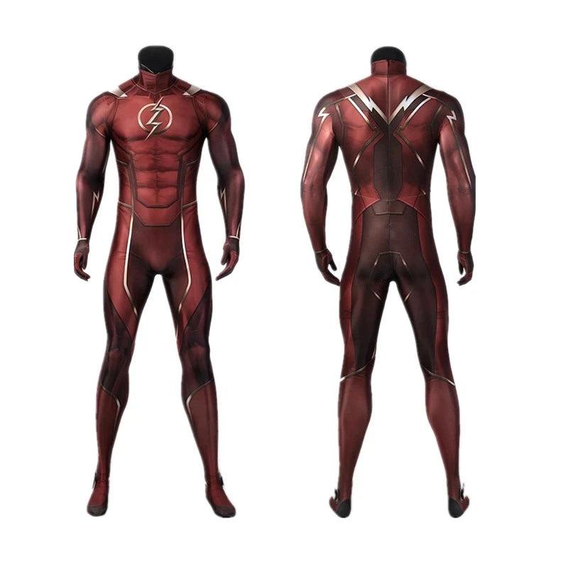 Conjunto Completo Flash - injustice 2 ( Traje Cosplay ) - Seven Star