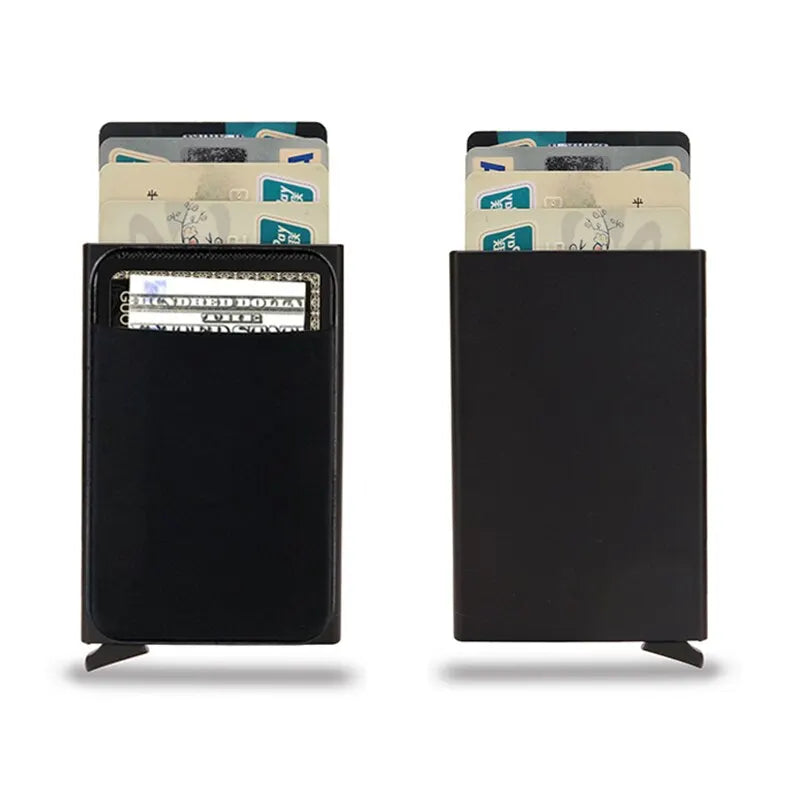 Carteira Slim com Porta Cartões Automático - Seven Star