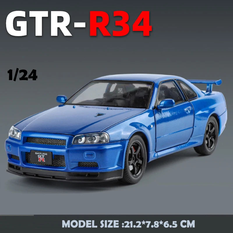 激レア品 エブロ SKYLINE GT-R R34 V-SPECⅡ 1/24 EBBRO 1/24 ニッサン スカイライン GT-R R34 V-SPEC Ⅱ Amazon