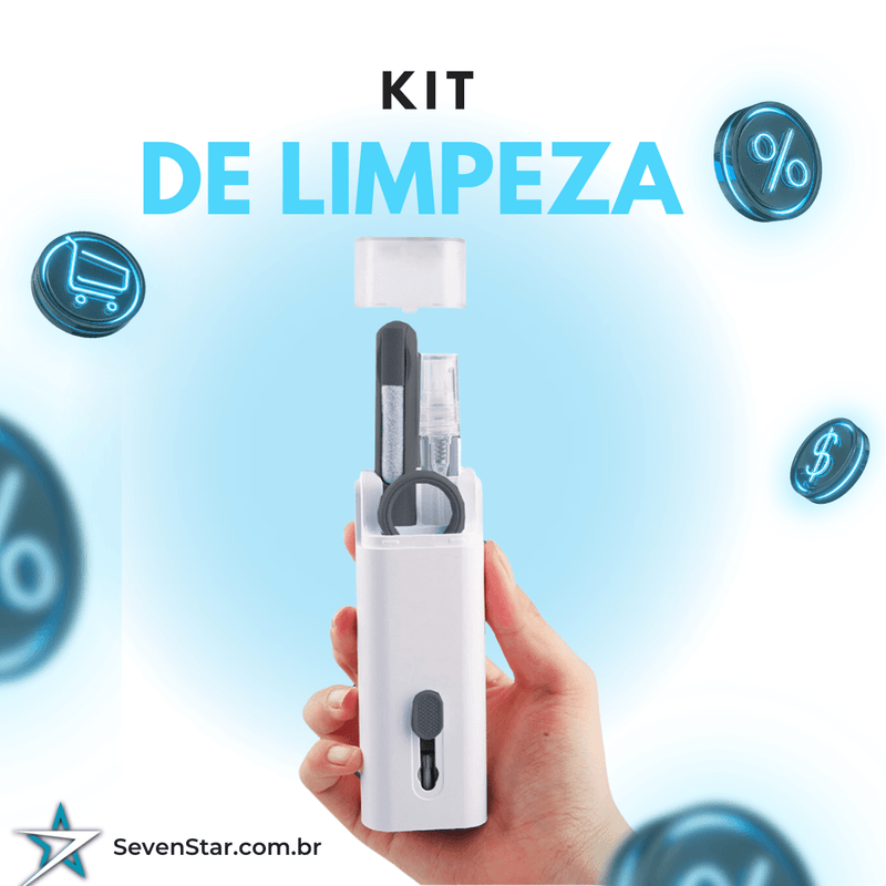 Kit de Limpeza - Seven Star - Seven Star