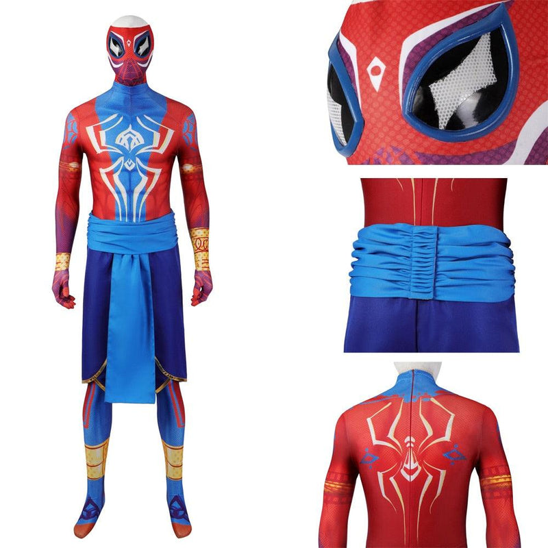 Traje Autêntico Homem Aranha India - Pavitr Prabhakar - Seven Star